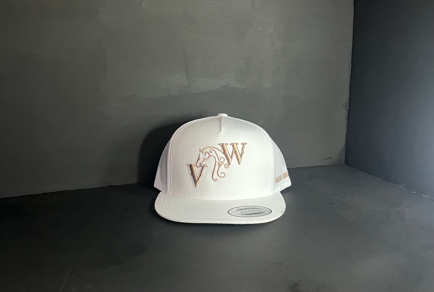 WHITE “Horse” Cap