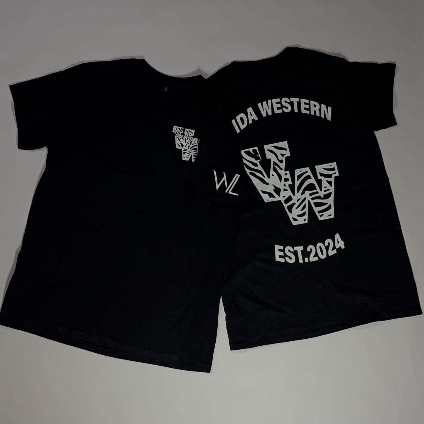 Black Zebra Print T-Shirt