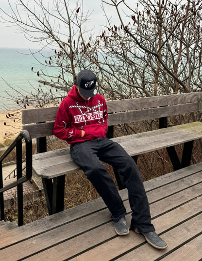 Red hoodie