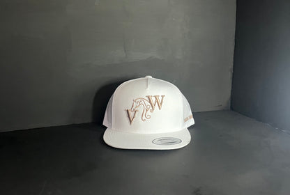 WHITE “Horse” Cap